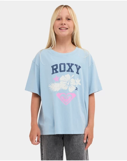 Roxy - Girls 8 to 16 Eveoversize Washed T-Shirt