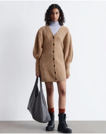 & Other Stories - Alpaca-Blend Mini Dress