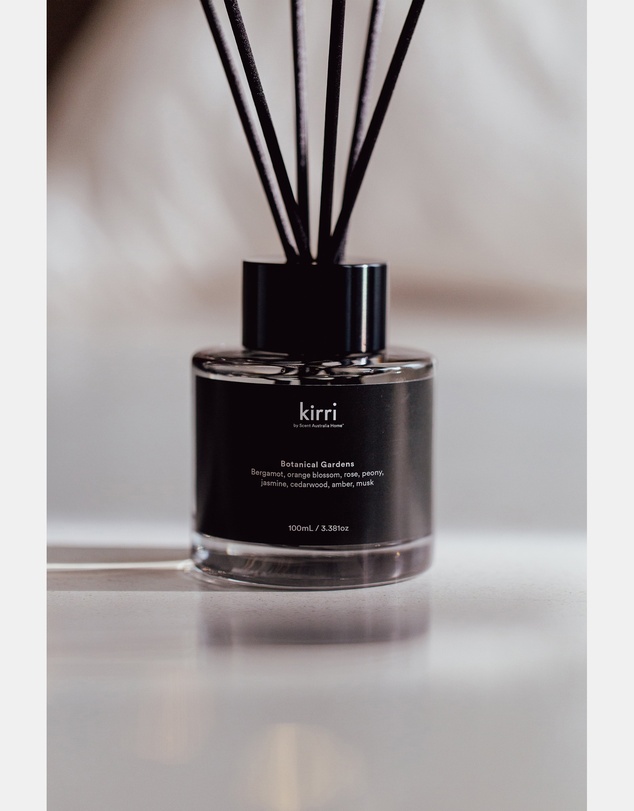 Kirri by Scent Australia Home - Botanical Gardens Reed Diffuser 100ml Trio + Botanical Gardens Reed Refill 100ml Trio