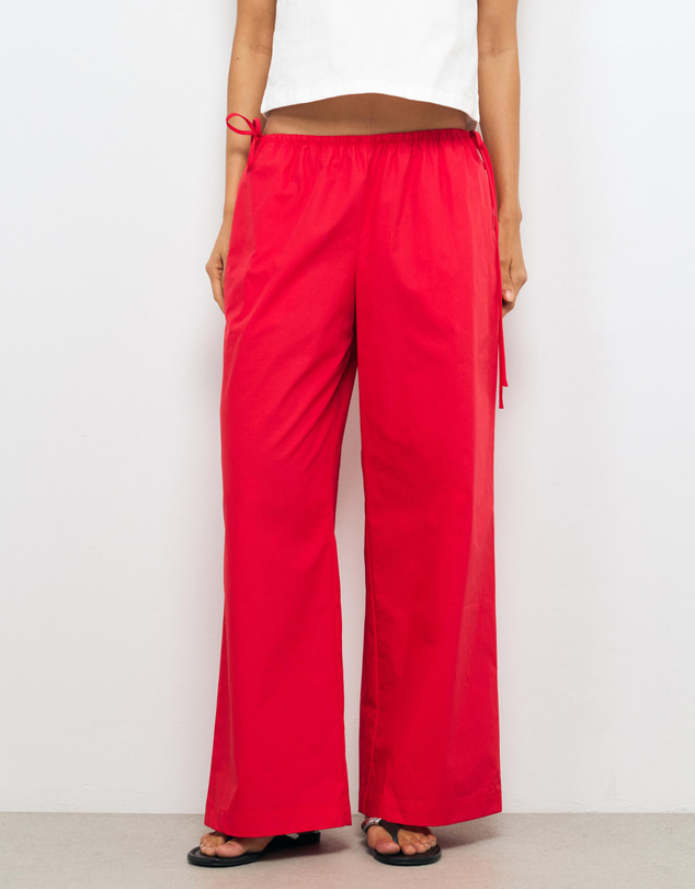 AERE - Tide Low Rise Poplin Pants