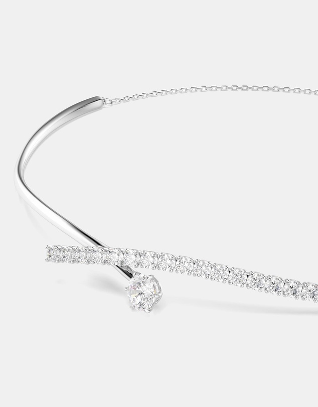 Swarovski - Matrix:Necklace Whi/Rhs