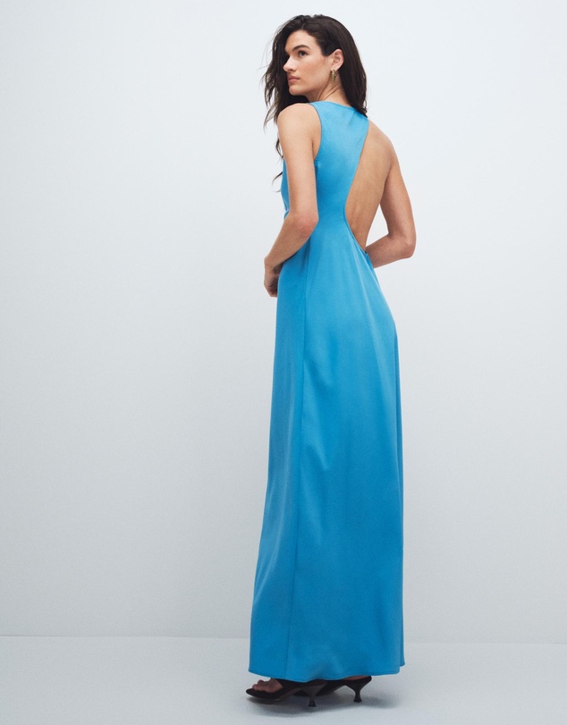 TOPSHOP - Nana Beaded Neck Maxi Dress