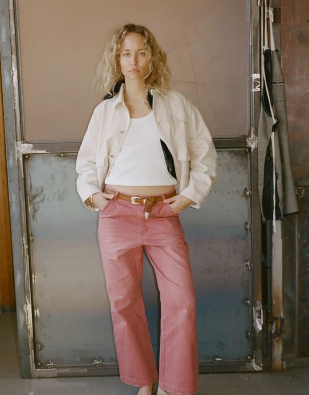 Found - Canvas Faded Pants