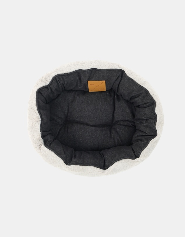 Mog & Bone - Reversible Cat Bed - Black Denim