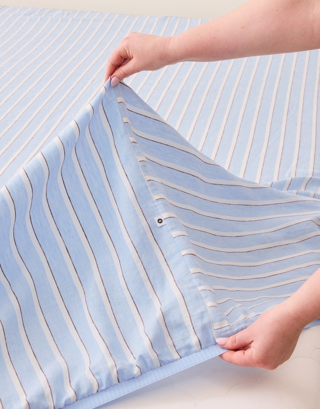 Sheet Society - Eve Linen Fitted Sheet Set