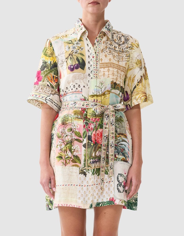 Camilla - Short Shirt Dress