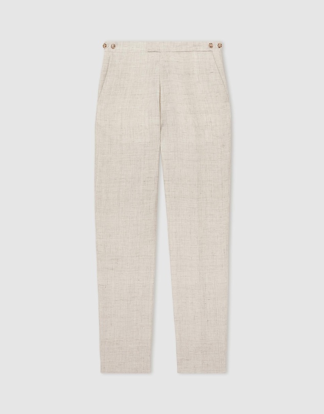 REISS - Bloomfield Linen Trousers