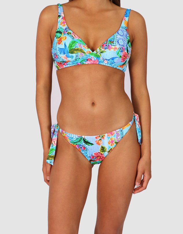 Baku Swimwear - Sardinia 70s Tieside Bikini Bottom