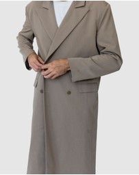Justin Cassin - Headline Oversize Trench Coat