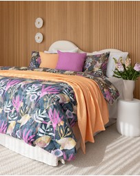 Bambury - Dora Throw Peach