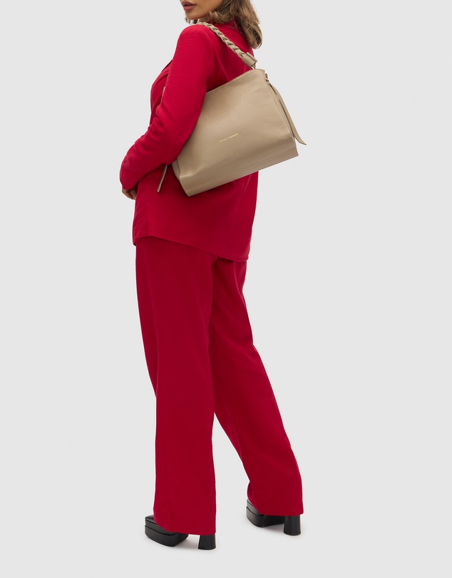 Florence - The Victoria Mushroom Leather Hand Bag