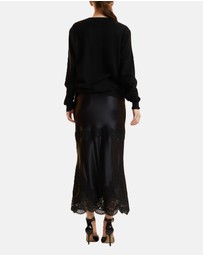 Cynthia Rowley - Satin Lace Skirt