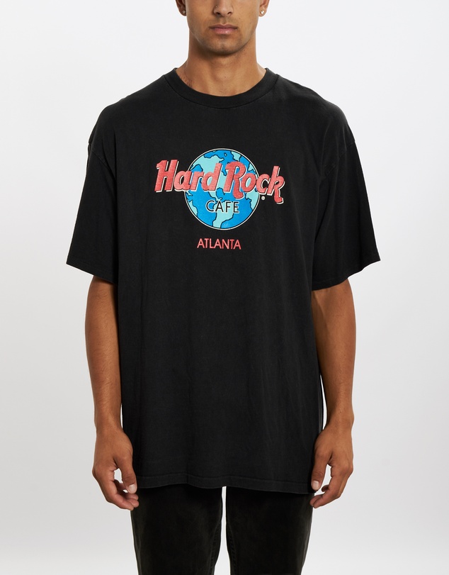 Vintage by The Real Deal - Pre Loved - 90s Hard Rock Cafe 'Atlanta' Tee