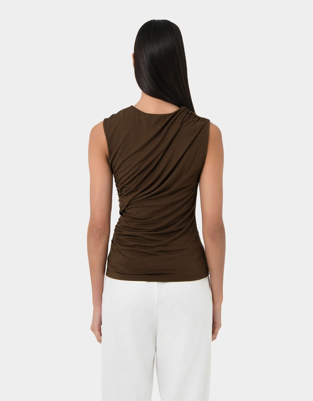 Forcast - Mia Ruched Jersey Top