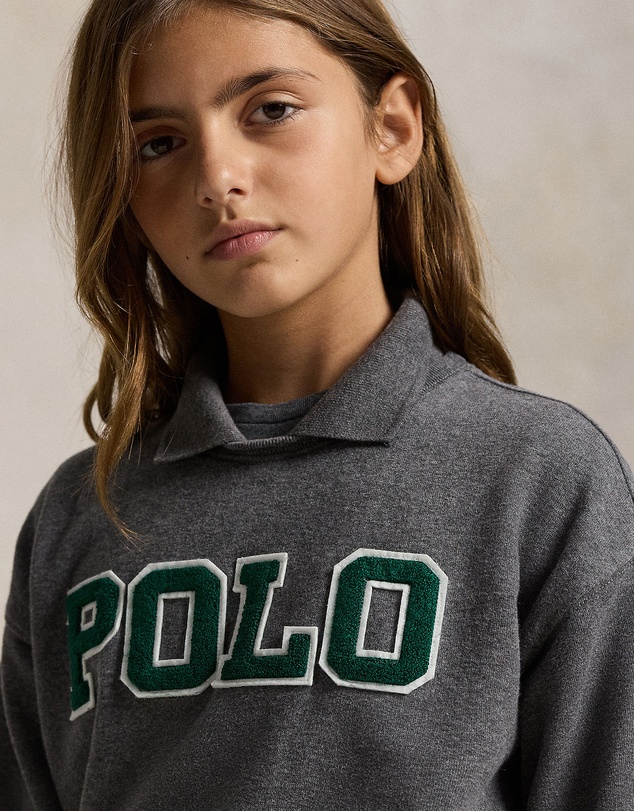 Polo Ralph Lauren - Logo Fleece Polo Sweatshirt - Teens