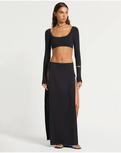 Bond-Eye Swimwear - Halle Long Sleeve Crop