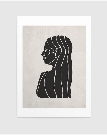 Olive et Oriel - Beauté en Morceaux III Art Print