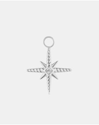 Ania Haie - Silver Turquoise and Cubic Ziconia Star Earring Charm