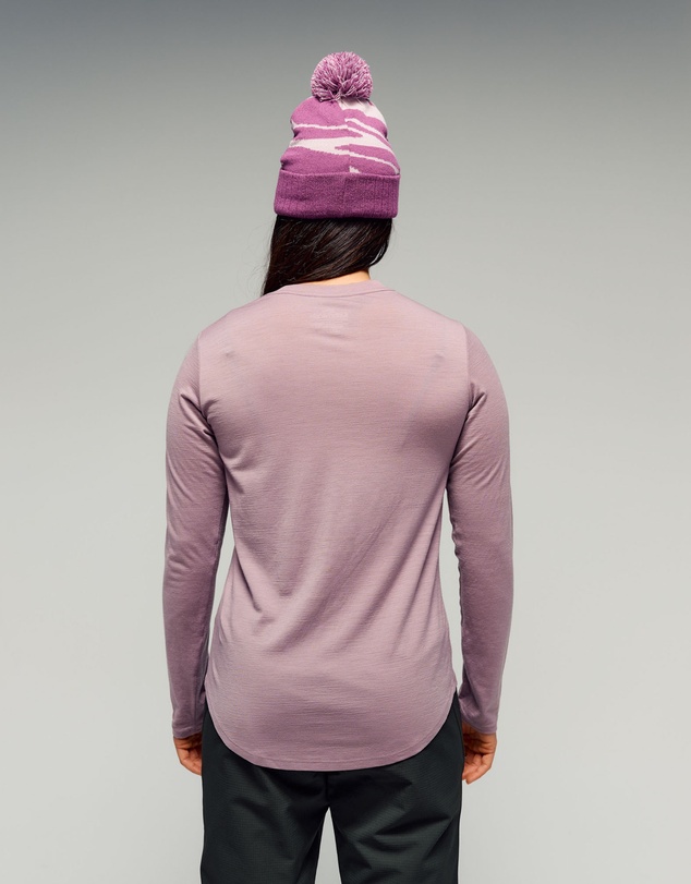 Kathmandu - 100% Merino Long Sleeve Crew Top