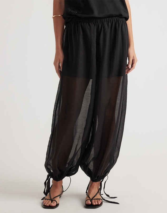 Decjuba - Tina Textured Balloon Pants