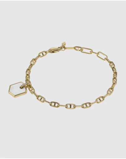 Fossil - Heritage Gold Tone Bracelet