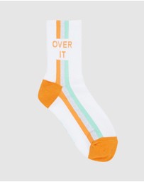High Heel Jungle - Over It Statement Socks