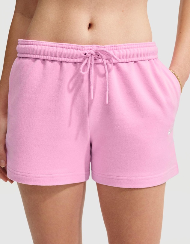 Nike - Studio Fleece Lightweight French Terry Mid-Rise Shorts