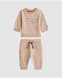 Tommy Hilfiger - Varsity Sweatshirt & Joggers Set - Babies