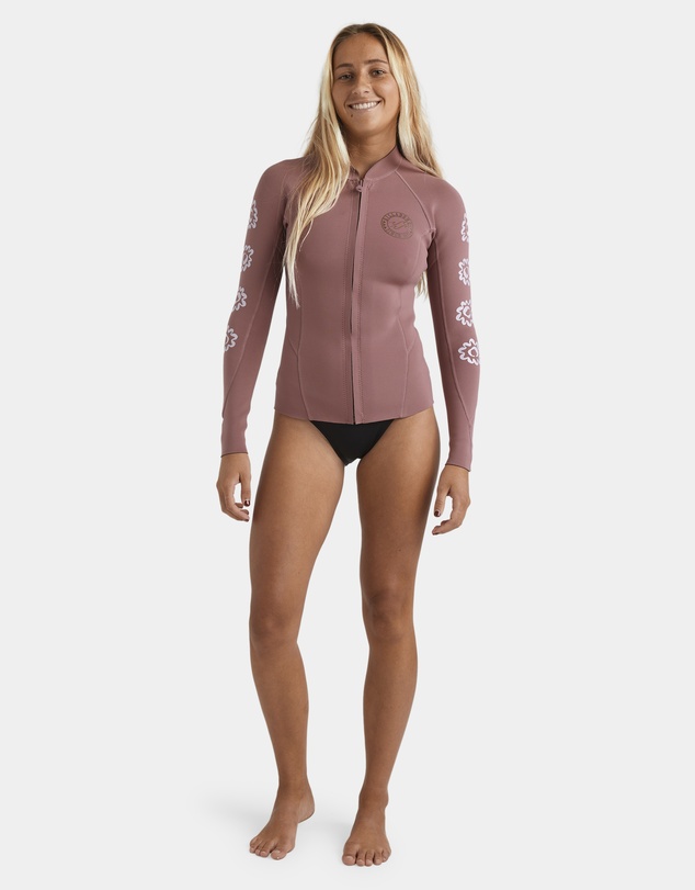 Billabong - Womens 1/1 Peeky Long Sleeve Wetsuit Top