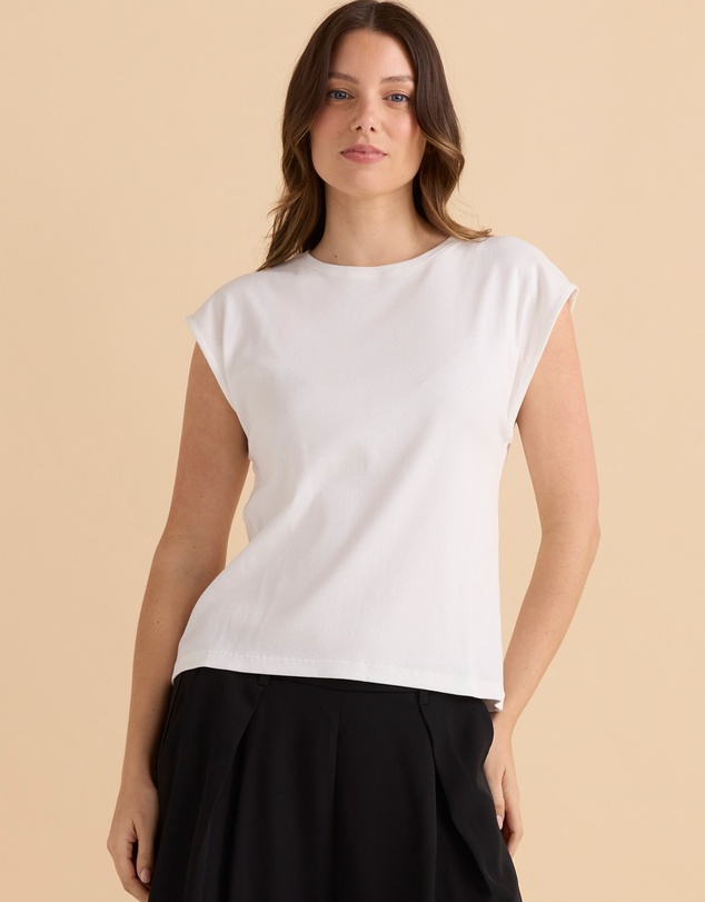 Betty Basics - Cuff Rib Tee