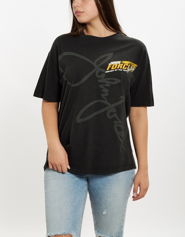 Vintage by The Real Deal - Pre Loved - 90s John Force Fan Club Racing Tee