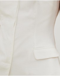 Atmos&Here - Solene Linen Blend Boat Neck Vest