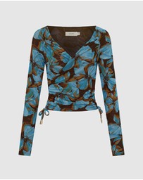 KIVARI - Nieve Mesh Top
