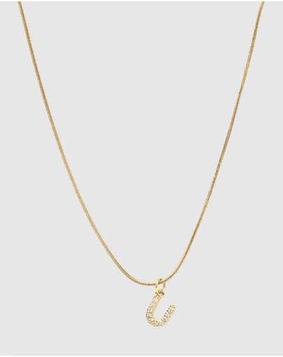 Pastiche - Initial U Necklace