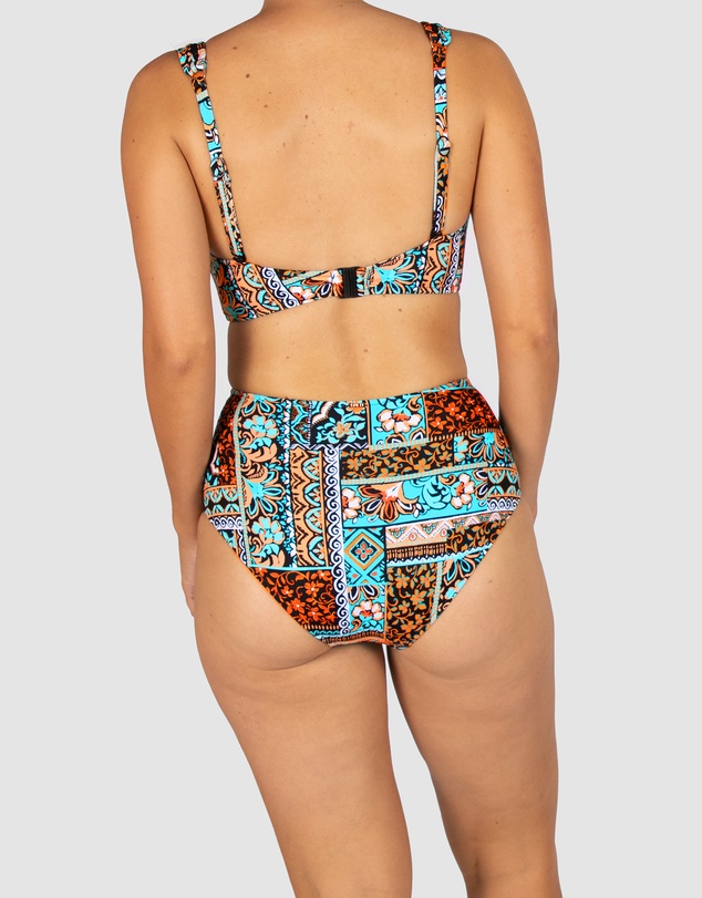Baku Swimwear - Tulum High Waist Bikini Bottom