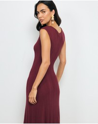 AERE - Tori Rib Knit Dress
