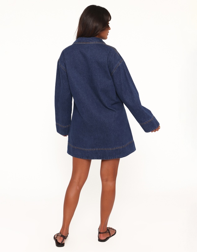 Petal & Pup - Genesis Mini Dress - Indigo
