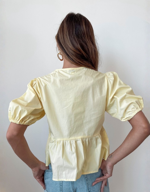 Esther & Co - Rayanna Top - Yellow