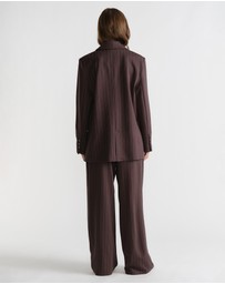 Decjuba - D-Luxe Pinstripe Blazer