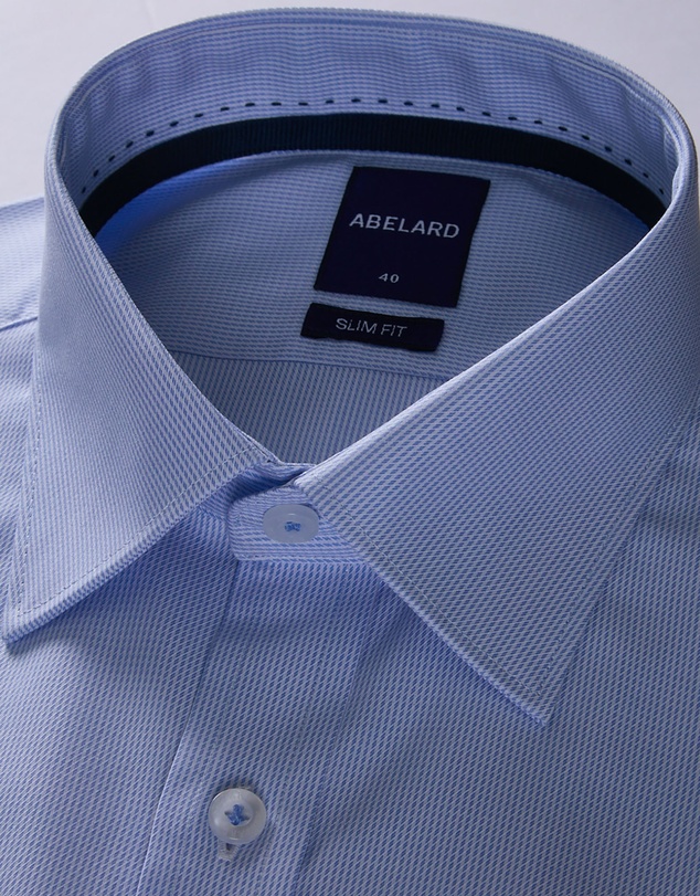 Abelard - Ziggurat Zig-Zag Twill Slim Fit Shirt