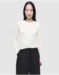 COS - Slim-Fit Long-Sleeve Top