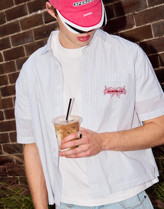 Insight - Supply Pinstripe Short Sleeve Shirt