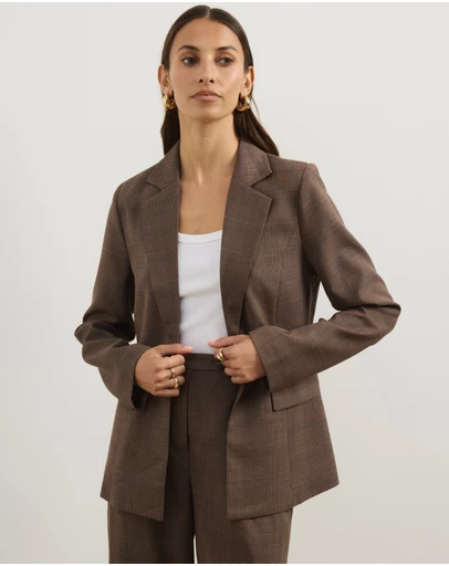 Atmos&Here - Petra Check Blazer
