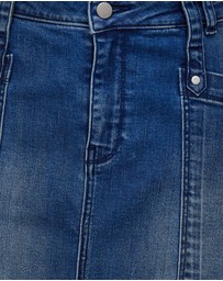David Lawrence - Olson A Line Denim Skirt