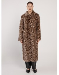 Fate + Becker - Amaya Animal Print Coat