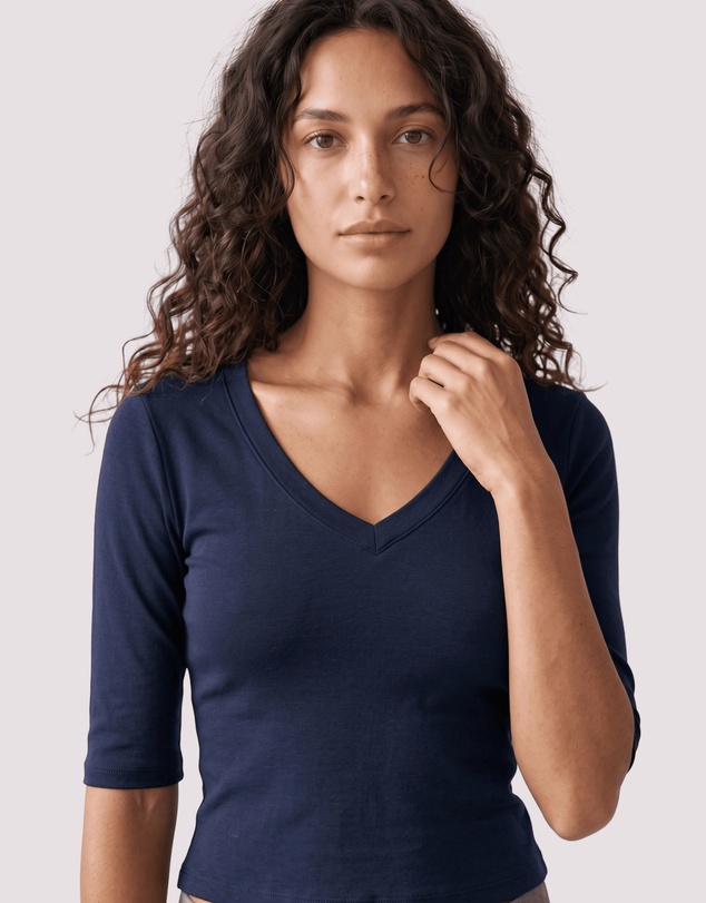 Style Addict - Tess Top - Navy