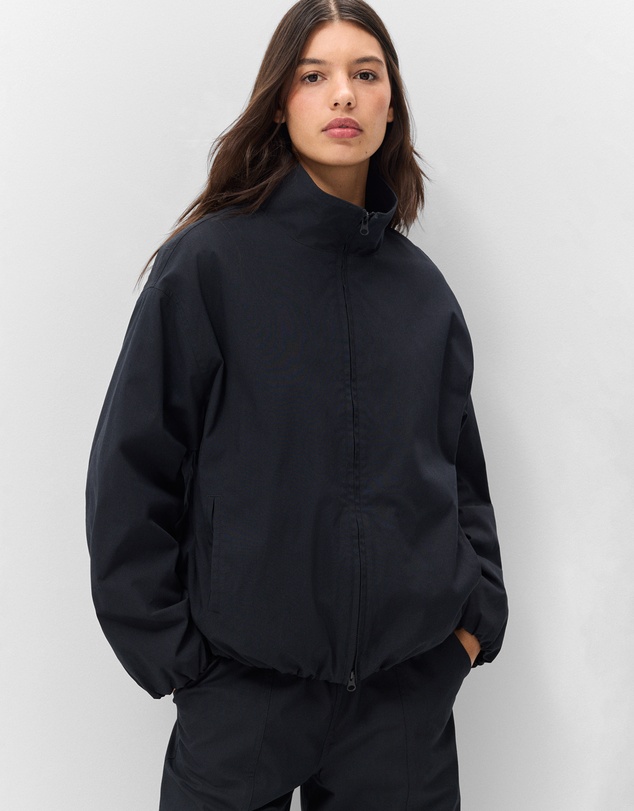 UNISON - Cotton Blend Bomber Jacket