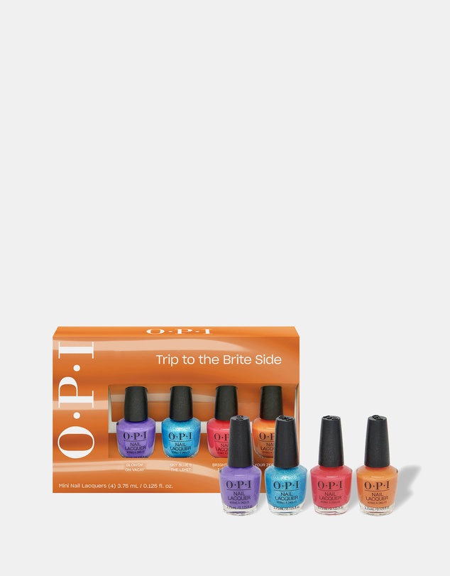 O.P.I - Trip To The Bright Side Nail Lacquer 4 Piece Mini Pack 4X3.75ml