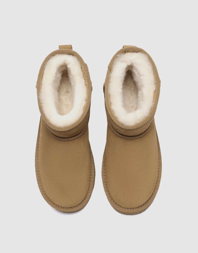 EVERAU - Australian Shepherd Ugg Rommie Platform Cow Suede Upper UGG Boots