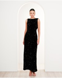 Pilgrim - Zanthe Boat Neck Gown